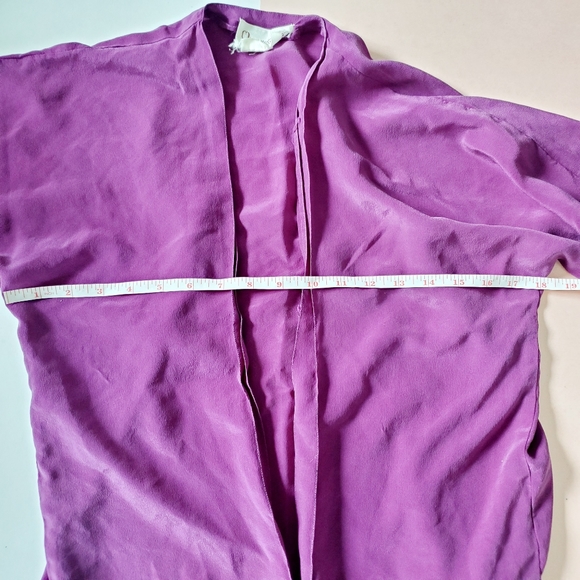 Vintage Maggy London 100% Silk Kimono - Picture 4 of 6